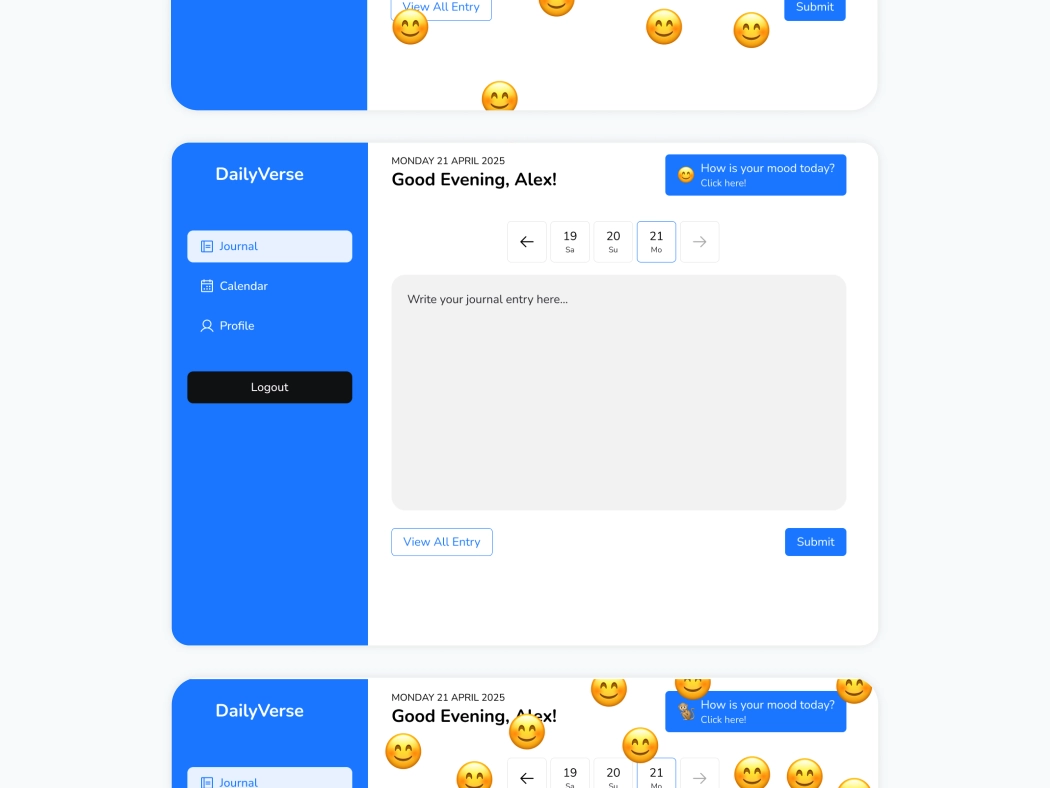 Web Journaling Platform Gallery 2